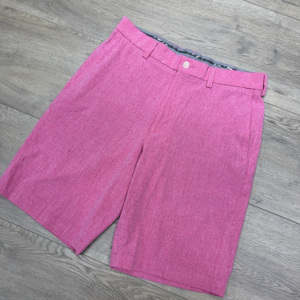 Walter Hagen Pink Golf‎ Shorts Men's Sz 30 11 Majors Preppy Golf